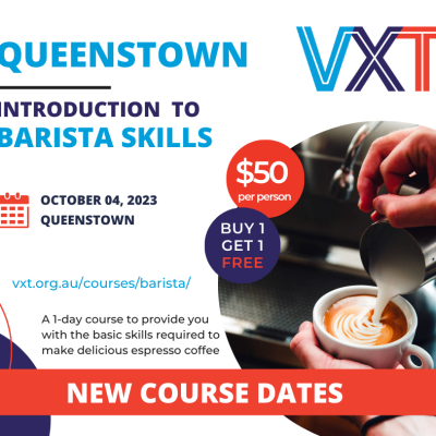 VXT Intro to Barista Skills Oct 03_Queenstown